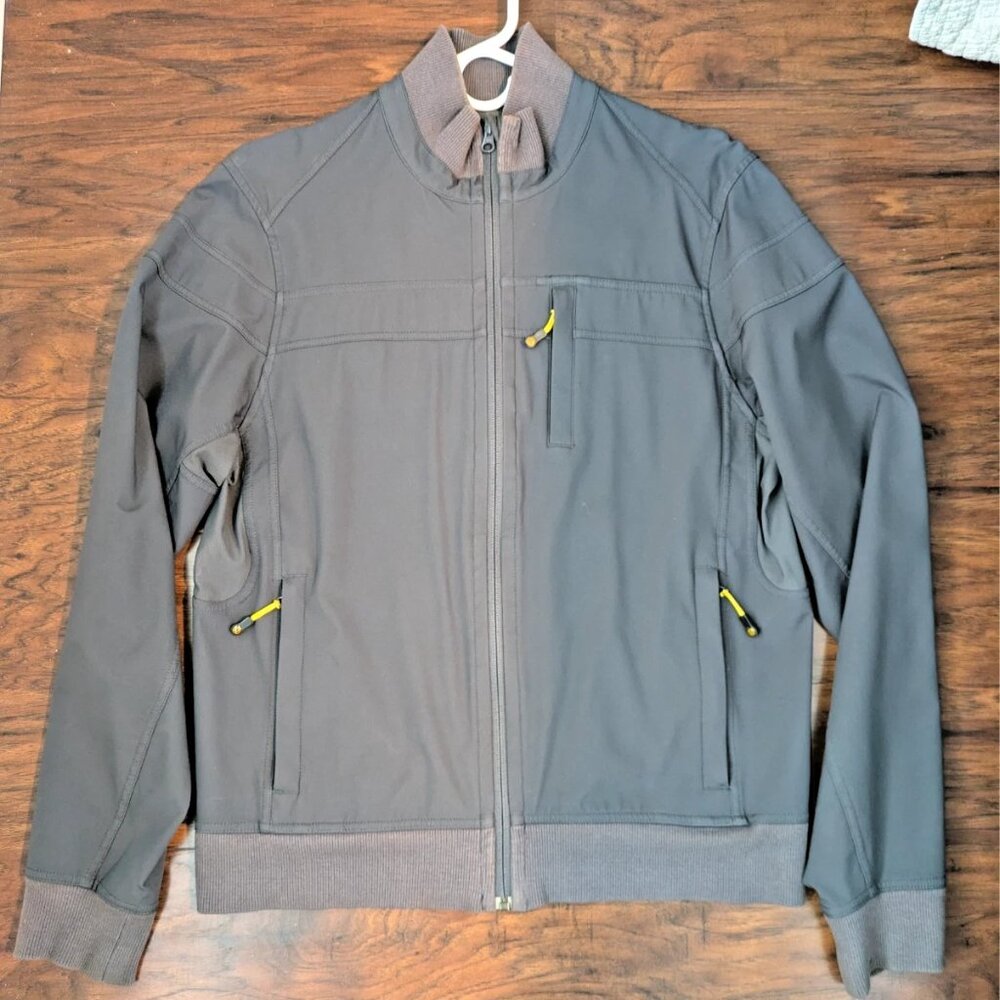 mens lululemon stadium jacket grey sz S